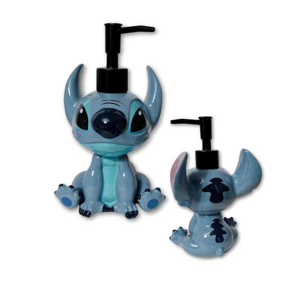 ADORABLE Stitch Soap Dispenser - this bright piece is perfect for the Lilo and Stitch fan, whether it be a for a kitchen or bathroom, sure to brighten your day!