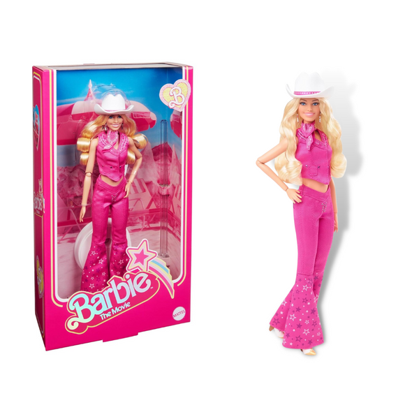 Barbie The Movie, Barbie in Pink Western | Margot Robbie in Western Barbie Doll