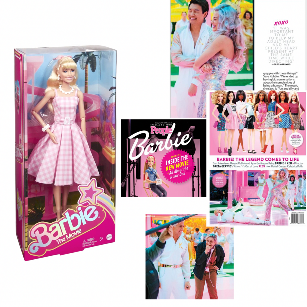Barbie Movie Magazine Barbie Collectables Barbie Gift Set Barbie the Movie Margot Robbie Barbie Magazine