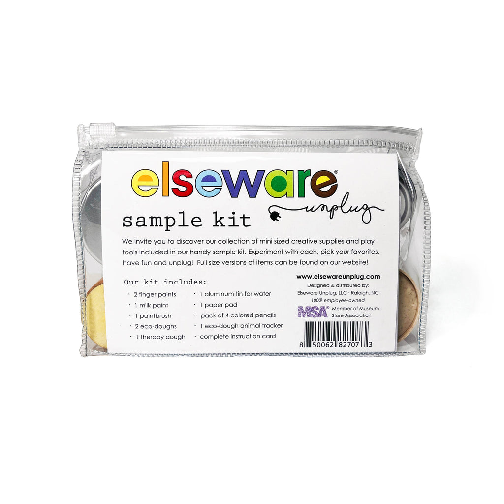 Elseware sample kit packaging on a white background