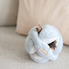 Textured knot toy for dogs enrichment toy