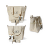 Time to pack your lunch in style. &nbsp;Beautiful Rae Dunn Lunch Totes with removable straps