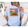 Golden Tribe Beach Vibe Classic Tee for Golden Retriever and Beach Lovers | Golden Retrievers on the Beach Unisex T-Shirt