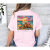 Golden Tribe Beach Vibe Classic Tee for Golden Retriever and Beach Lovers | Golden Retrievers on the Beach Unisex T-Shirt