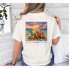 Golden Tribe Beach Vibe Classic Tee for Golden Retriever and Beach Lovers | Golden Retrievers on the Beach Unisex T-Shirt