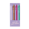 Funny Pen Jotter Set, Unique Office Supplies, Humorous stationery gifts, novelty pen and jotter set, funny desk accessories, Funny office humor pens Per My last email, just circling back, to reiterate, friendly reminder