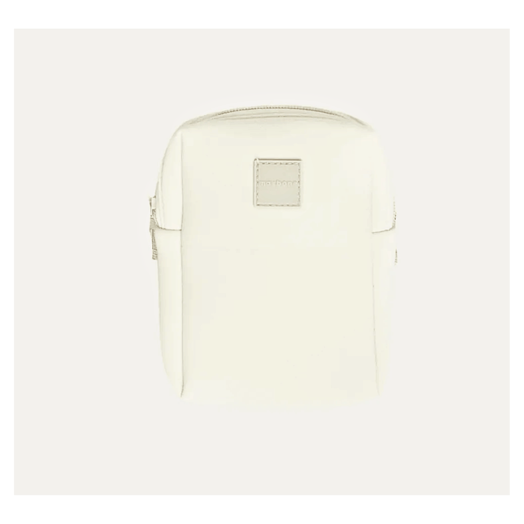 Maxbone Go Pouch in cream which is great for carrying all your essentials while out and about with your dog.