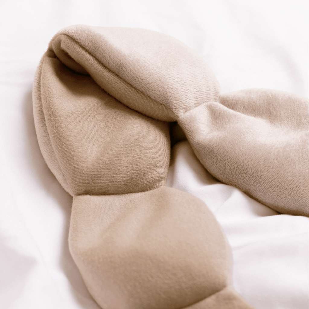 Beige eye mask weighted and great gifts for him