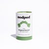 Nodpod weighted blanket packaging on a white background