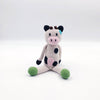 Organic knitted Cow Fair Trade Toy