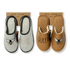 Rae Dunn Bee Slippers - S-M-L Bee Kind Jersey and Queen Bee Quilted PU | Cute Bee Slippers 