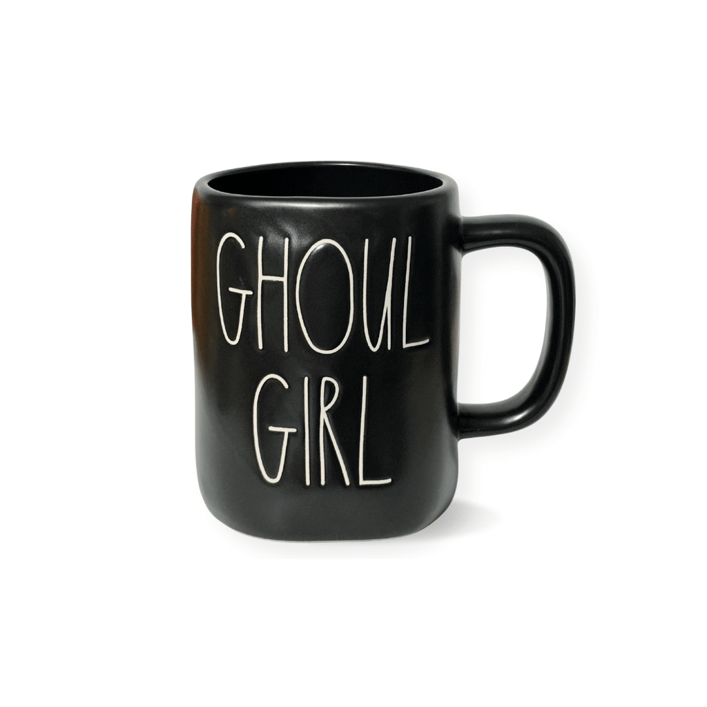 Rae Dunn Ghoul Girl Cute Halloween Mug; Rae Dunn Ghoul Mug; Rae Dunn Halloween Mug; Cute Halloween Mugs; Halloween Gift ideas