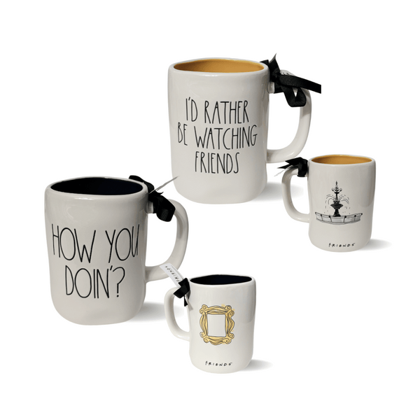 Sottobicchieri Friends In Bambù - Set Da 6 Con Portabicchieri, Gadget Per Fan Della Serie TV - Foto 11