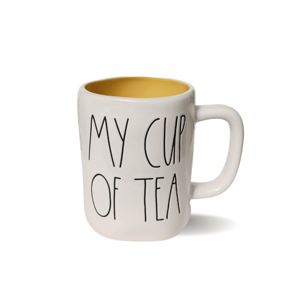 Rae Dunn My Cup of Tea Mug - Tea Lover Mugs, Farmhouse Kitchen Mugs, Tea Lover Gifts