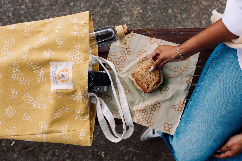 Reusable Market Tote - Organic Cotton Shopping Bag - Plastic Free Life 7