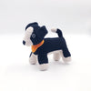 100% Organic handmade sheep dog plush toy.  