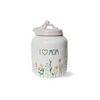 Farmhouse Flower Pattern Mom Kitchen Canister | Rae Dunn x Magenta I Love Mom Kitchen Canister Flower Cookie Jar I love Mom