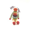 Colorful organic cotton bunny crocheted fair trade toy