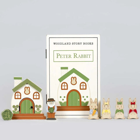 Wooden Book Playsets