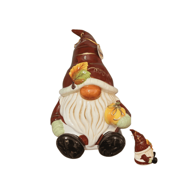 Blue Sky Clayworks Home Accents Hello Fall Harvest Gnome Large