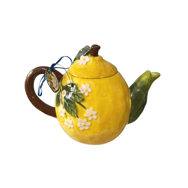 Blue Sky Clayworks Teapot Lemon Juice Lemon Teapot