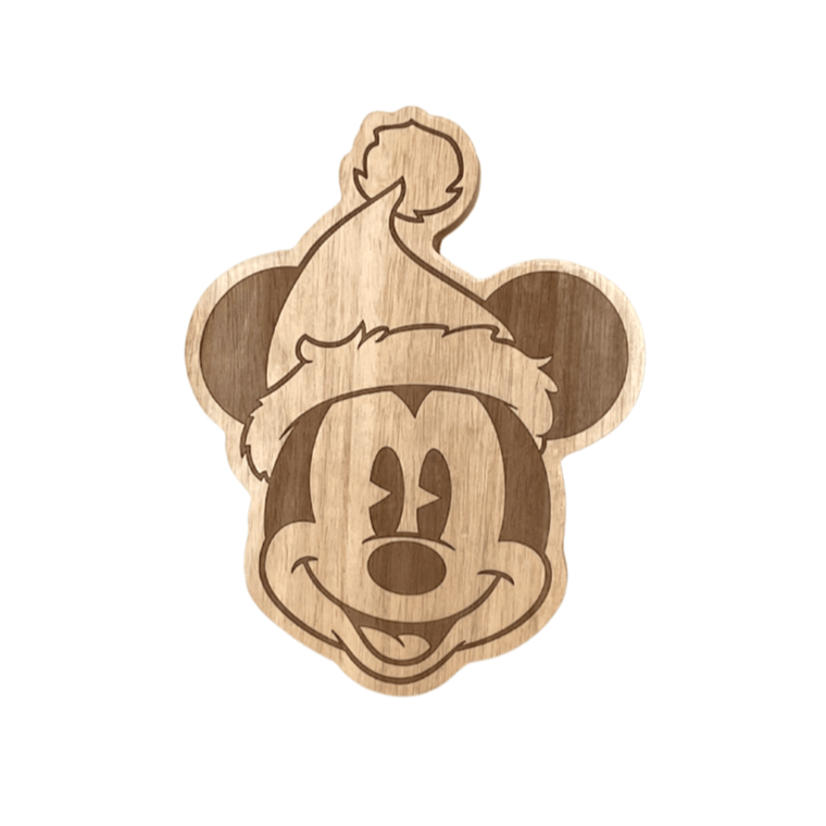 Disney Seasonal & Holiday Decorations Disney's Mickey Mouse Wood Serving Board - Holiday