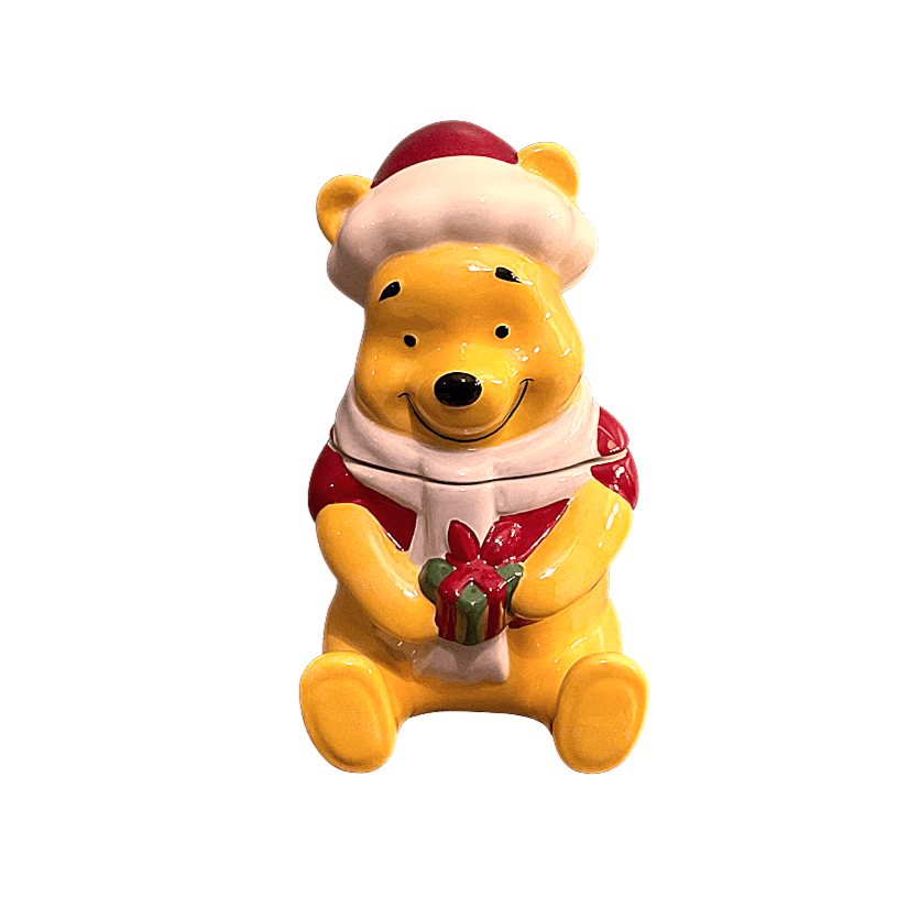 Disney Seasonal & Holiday Decorations Disney's Winnie the Pooh Holiday Cookie Jar