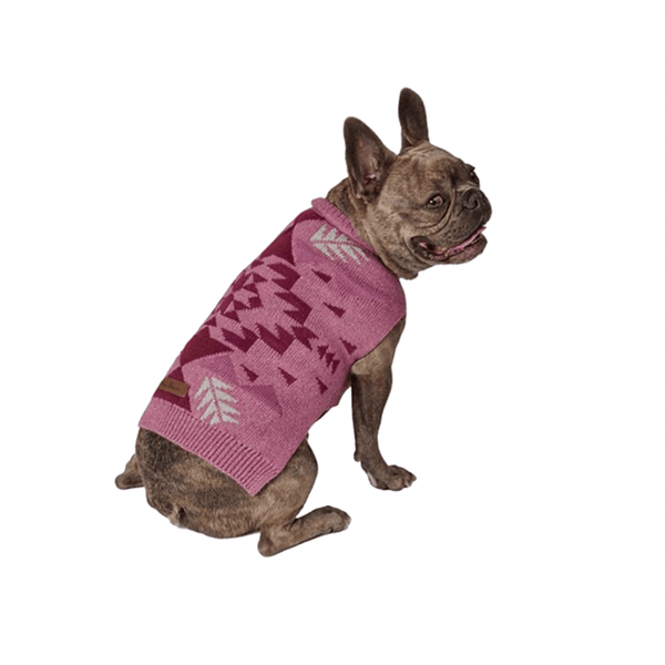 Eddie Bauer Dog Apparel Eddie Bauer Wapato Dog Sweater, Dusty Purple Heather - Large Sizes Available