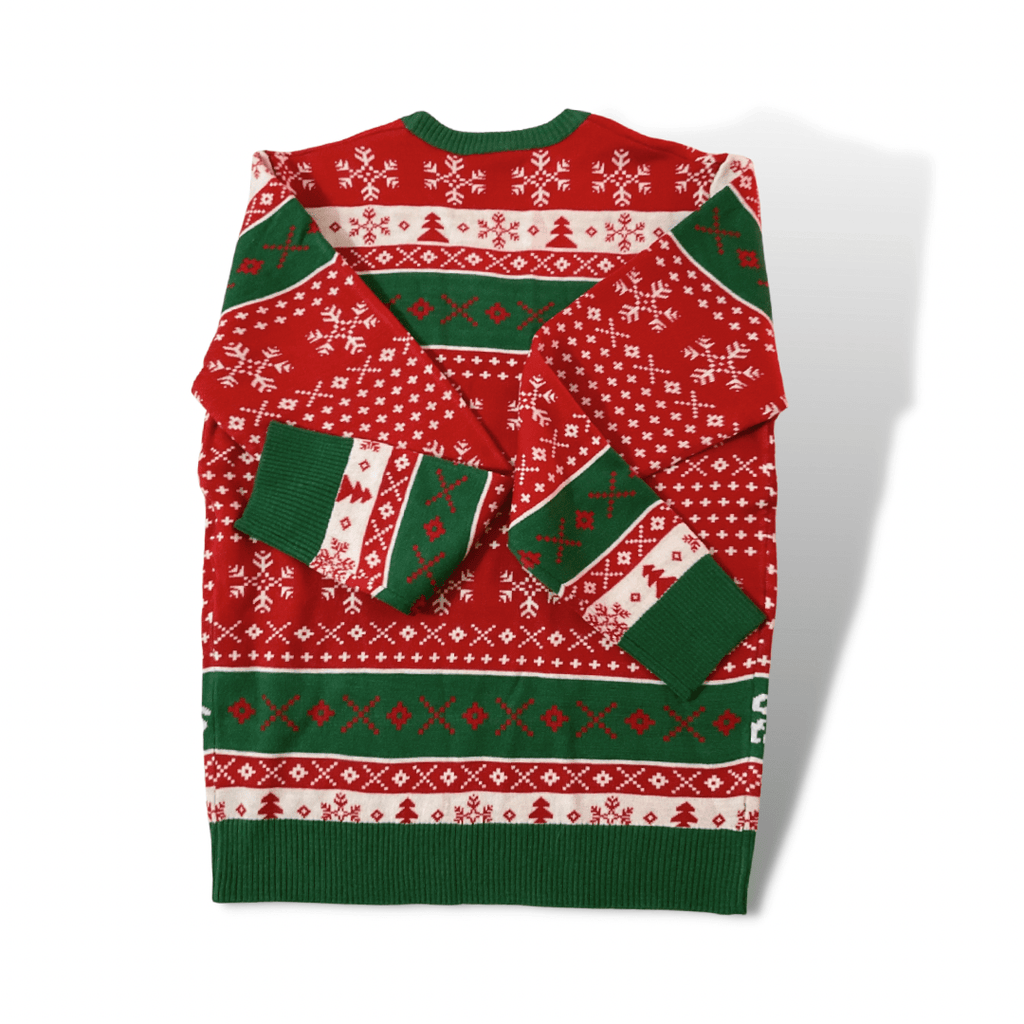 Elf Licensed Merchandise Seasonal & Holiday Decorations Officially Licensed ELF The Movie Knit Sweater Candy Cane Forest | Elf The Movie Sweater