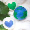 Friendsheep Laundry Accessory Love Your Mama Eco Dryer Balls - Set of 3 (EARTH HEARTS) | Wool Dryer Balls | Planet Print