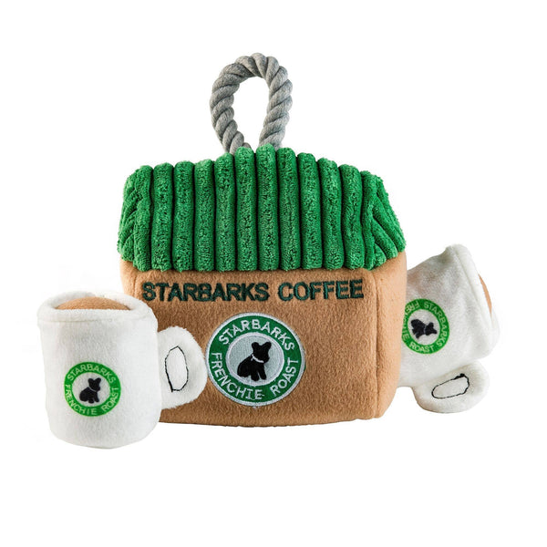 Haute Diggity Dog Dog Toy Haute Diggity Dog Starbarks Coffee House Burrow Dog Toy | Interactive Dog Toy