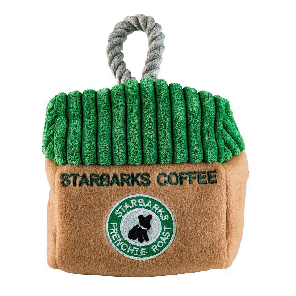 Haute Diggity Dog Dog Toy Haute Diggity Dog Starbarks Coffee House Burrow Dog Toy | Interactive Dog Toy