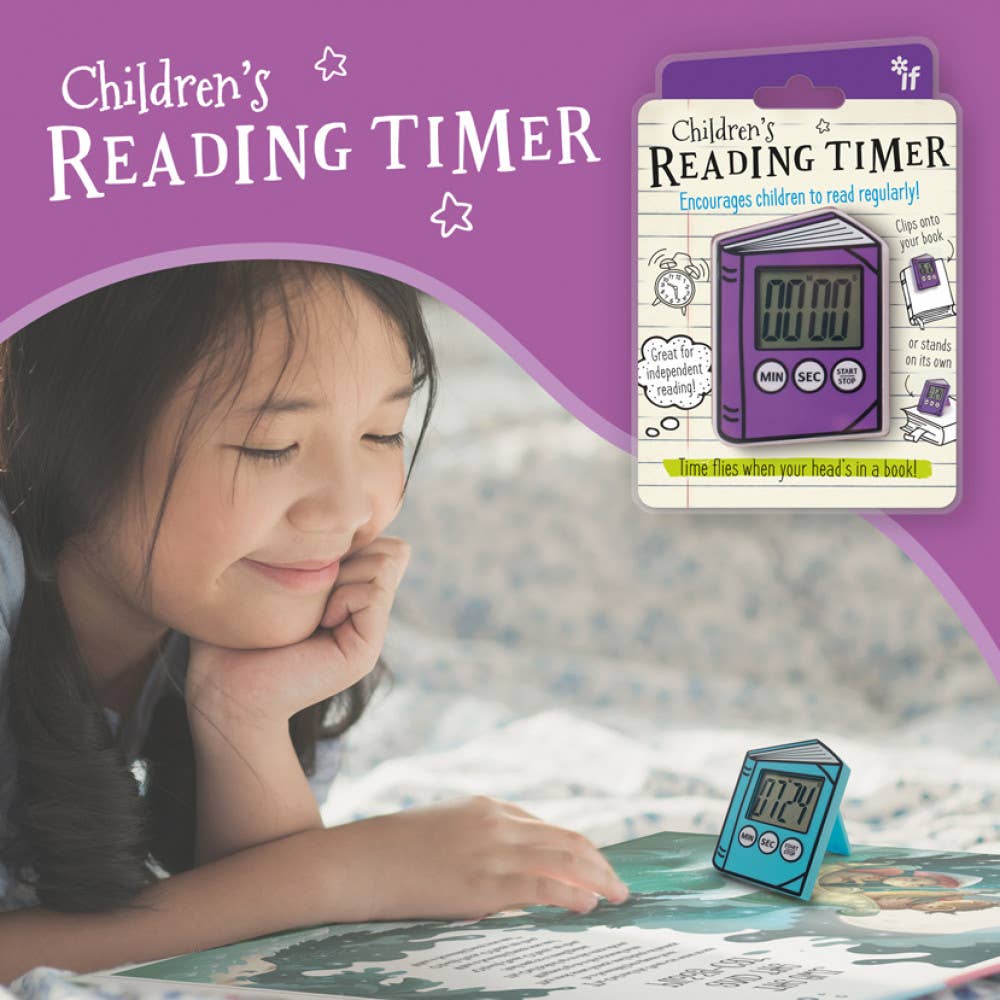 if USA Learning Children's Reading Timer: Blue | Fun Reading Timer | Kids Reading Timer