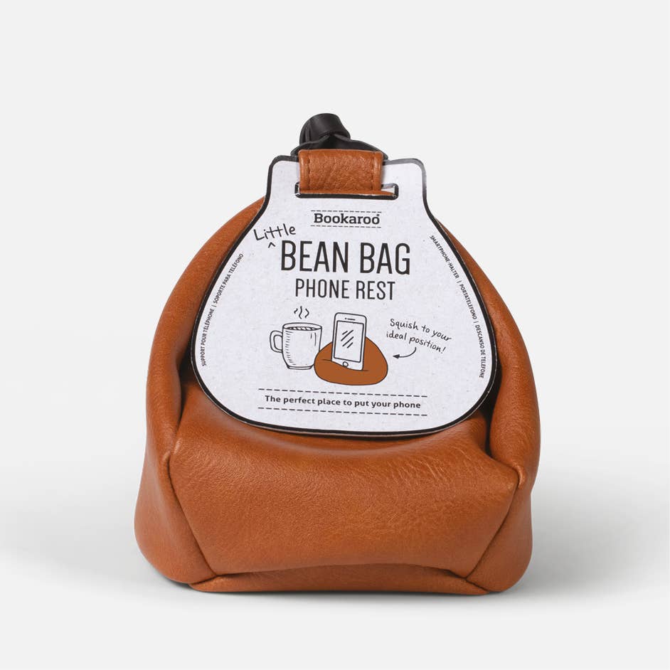 if USA Office Little Bean Bag Phone Rest | Bookaroo Phone Rest | iPhone holder
