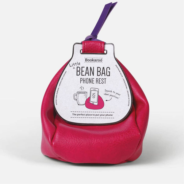 if USA Office Pink Little Bean Bag Phone Rest | Bookaroo Phone Rest | iPhone holder