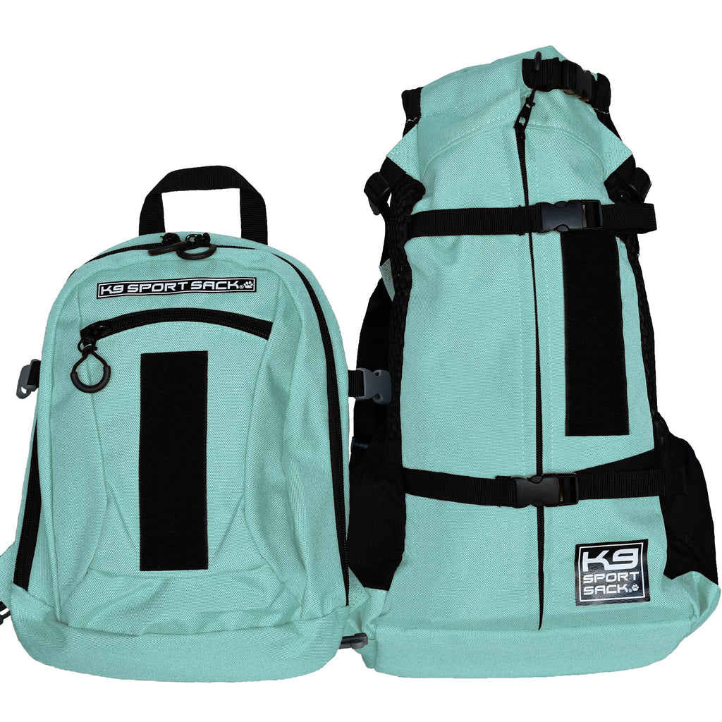K9 Sport Sack Pet Carrier K9 Sport PLUS 2 Backpack Dog Carrier: Small / Summer Mint | Small Dog Backpack