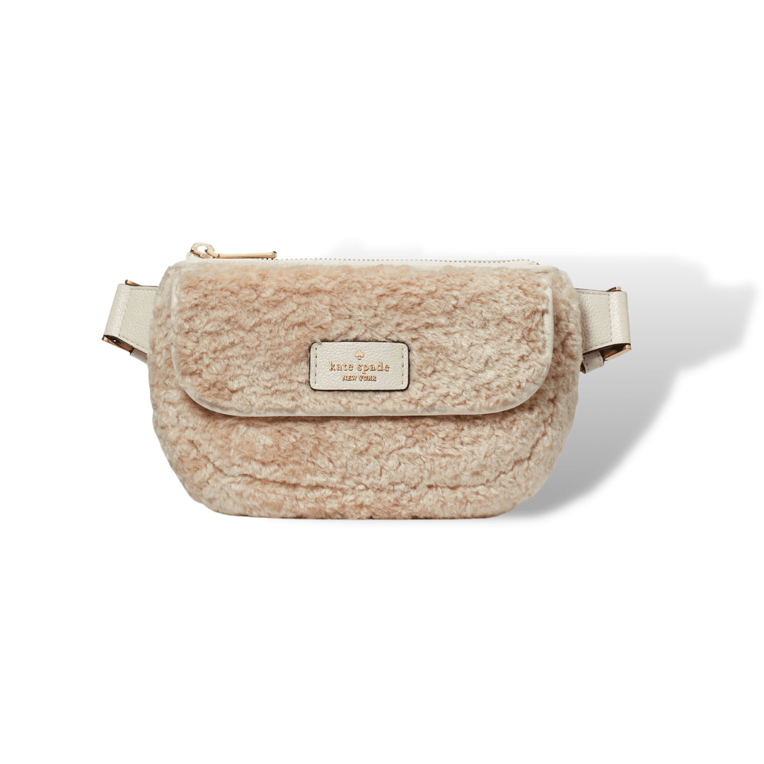 Sac Banane Bandoulière TOM TAILOR Rosie En Toile Beige - Polyester, Sangle Ajustable, Fermeture éclair