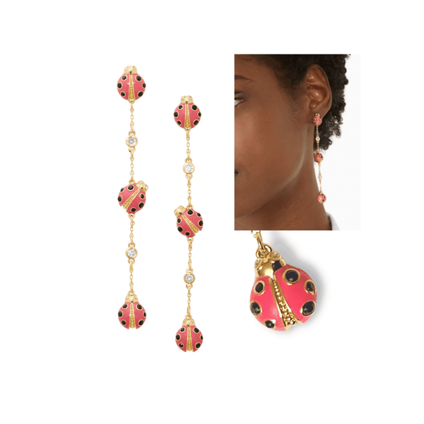 Kate Spade earrings Kate Spade Ladybug Linear Earrings | Kate Spade Drop Earrngs