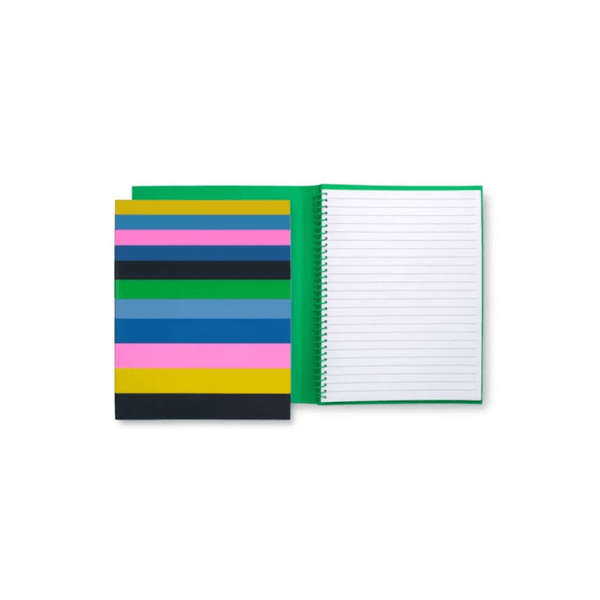 Kate Spade Office Kate Spade New York Concealed Spiral Mini Notebook Enchanted Stripe