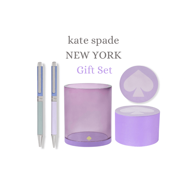 Kate Spade Office Kate Spade New York Office Gift Set | Colorblock Pencil Cup Pen Pencil Sticky Pad Set