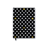 Kate Spade Office Kate Spade New York Polka Dot To Do Daily Planner | Kate Spade New York Undated Daily Planner | Large Journal Planner | To Do List Notebook | Black/Gold Hardcover Personal Organizer | Polka Dots