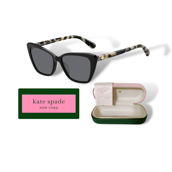 Kate Spade Sunglasses Kate Spade 55mm Cat Eye Sunglasses WITH Case & Cloth | Kate Spade Luca Sunglasses