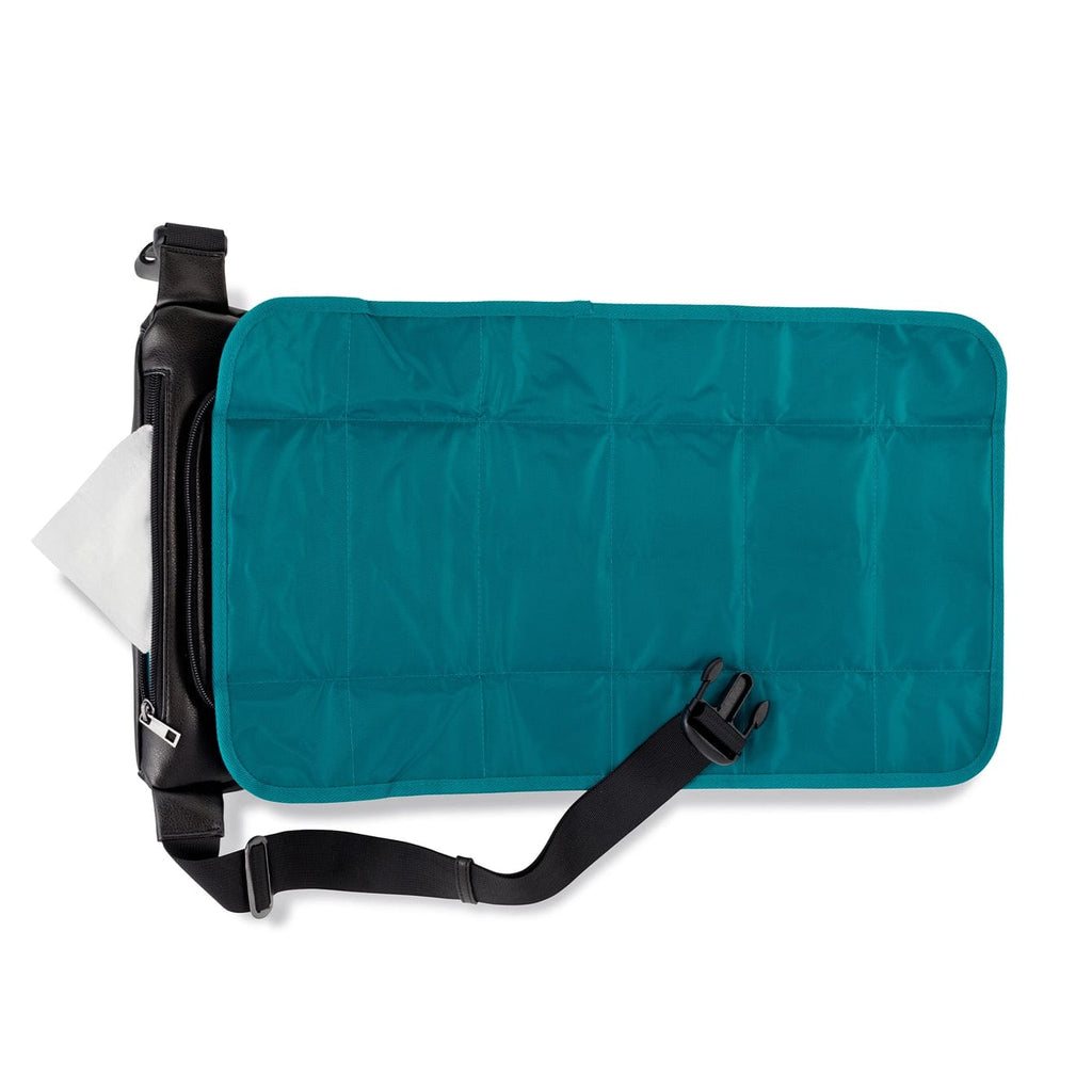 Kibou Diaper Bag Sale! Kibou Belt Bag-Black Vegan Leather | Crossbody Fanny Pack Diaper Bag