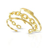 Maya J Bracelet Maya J Harmony Trio Bracelet Yellow | 14K Gold Plated Stacked Bracelets