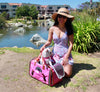 Mr. Peanut's Pet Carrier Mr. Peanut's Gold Series Airline Capable Pet Carrier: Rosa | Pink Pet Carrier Bag