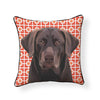 Naked Decor Home Decor Naked Decor Chocolate Lab Labrador Pillow | Labrador Home Accent Pillow