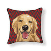 Naked Decor Home Decor Pooch Décor: Golden Retriever Pillow | Golden Retriever Accent Pillow