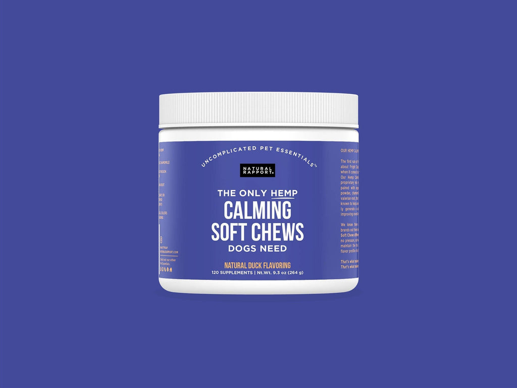 Natural Rapport Dog Health Natural Rapport Calming Dog Chews | Calming Chews for Dogs