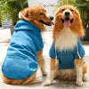 nevsher lior Dog Apparel Blue / XXL Large Dogs - Sweatshirt Hoodie with Zip Pocket | Winter Dog Hoodie | Dog Sweatshirt XXL 3XL 4XL 5XL