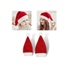 nevsher lior Hats Mini and Me Santa Holiday Hats | Matching Knitted Beanie Hat Sets for Holidays